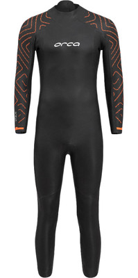 2024 Orca Mens Vitalis TRN  Back Zip Open Water Swim Wetsuit NN280401 - Black